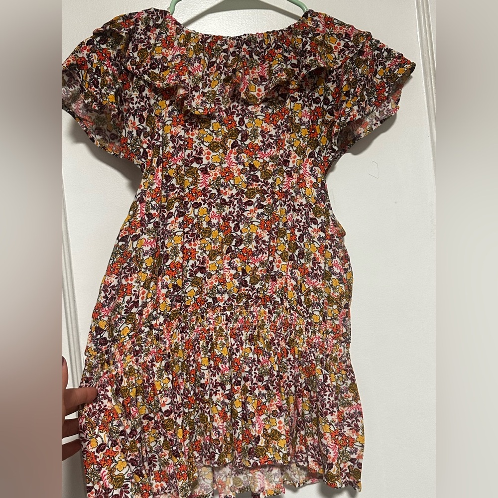 Floral Short Sleeve Dress